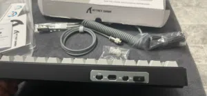 attack shark x85 ميكانيكي rgb tri-mode