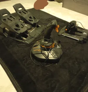 thrustmaster 16000m ثلاثية بحالة الجديد