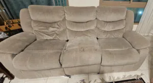 used 5 seater recliner sofa for only 80bd