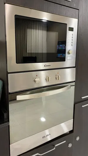 elba GAS built in oven 60cm 62L stainless steel فرن غاز بلت ان ايطالي 60 سم 62لتر ستانلس ستيل