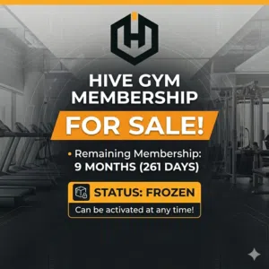 للبيع: اشتراك Hive Gym