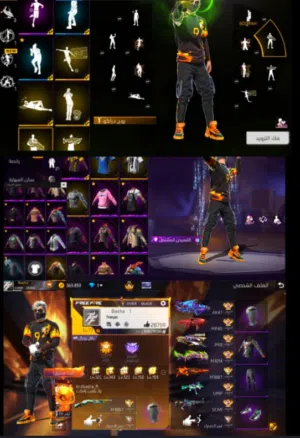 Free Fire Accounts and Characters for Sale in Irbid