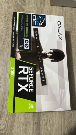 كرت شاشه وكاله RTX 3050 توفير طاقه