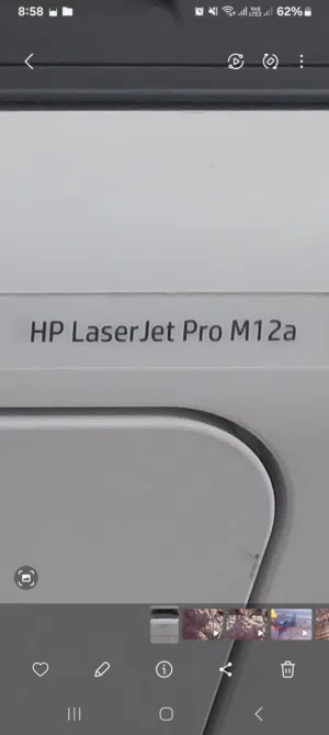 طابعة Hp laser jet M12a