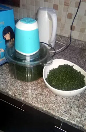 خلاط مفرمة محضرة طعام مضرب رباعي لهرس خضروات  و فواكه و لحوم و اعداد الطعام للاطفال  ومفرمه فرم اللح
