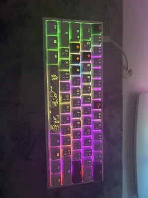 كيبور ducky one 2 mini مستعمل نضيف