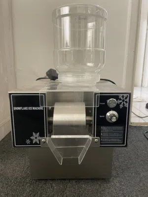 ماكينة صنع الثلج المبروش snowflake ice machine ( صنع العصائر المثلجة ) مع كامل معداتها