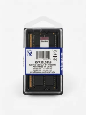 رام لابتوب كينغستون Kingston 8GB DDR3L – أداء سريع ومستقر لجهازك!