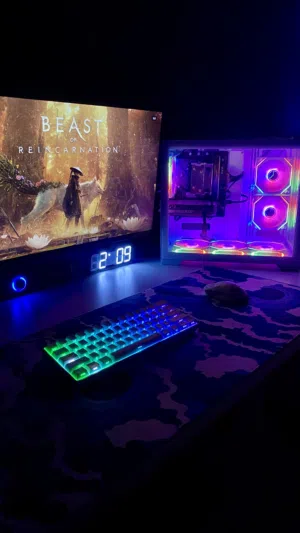 بيسيpc قيمنج لل العاب كرتrtx5060................................. .....