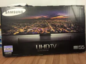 Samsung 55inch 4K  UHD TV Smart Tv With Free Trolley