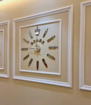 ساعات حائط 3d او ساعات معدنية او لوحات او خريطة العالم