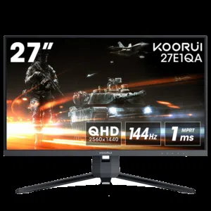 KOORUI 27E1QA – شاشة 27 2K بمعدل تحديث 144Hz مواصفات جيمنج