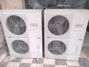 للتميز عنوان مكيفات فوجتسو اليابانية العالمية دكت حجم 4.5 طن فل انفيرتر سنقل 1فاز بحال الوكالة ما شا