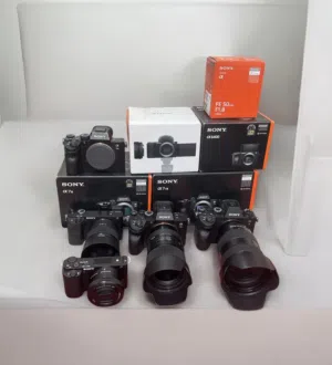 Sony a9 mark II, a7S III, a7III, a6400, ZV-E10 kit & lens for sale check Description for details