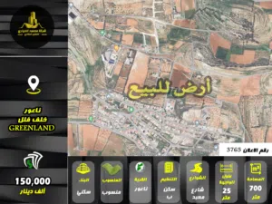 Residential Land for Sale in Amman Naour