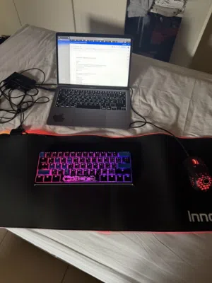 Ducky one 2 mini,Cooler master mouse Innotech mouse pad