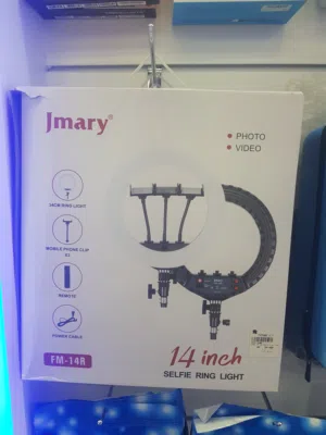 JMARY selfi ring light 14 inch with remote