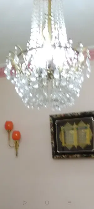 نجفه نحاس دهبى ثقيله جدا عدد 10لمبه