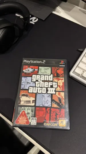 اشرطة بلستيشن تو ريجن يابان ، gta 3 , gta vice city