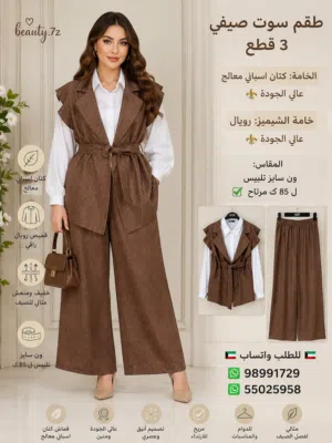 اطقم نسائي مقاس مختلف  واسعار مختلفه للطلب واتساب