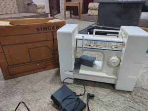 ماكنه خياطه سنجر برازيلي اصلي