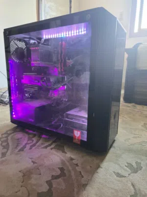 gaming pc تجميعة للبيع   i7-8086K     vga 1660 كرت شاشة