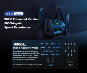 للبيع  راوتر شاومي AX9000 Gaming Wi-Fi 6 من أقوى الراوترات بالسوق