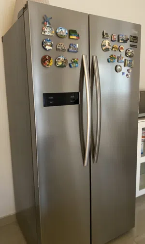 Midea inverter fridge 537ltrs side by side (two compartments)