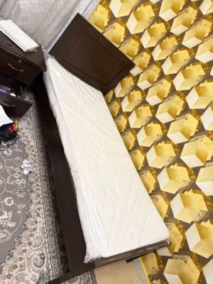 single vip wooden bed 25 BD with delivery & fixing