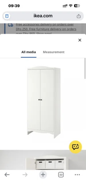 Cupboard from IKEA