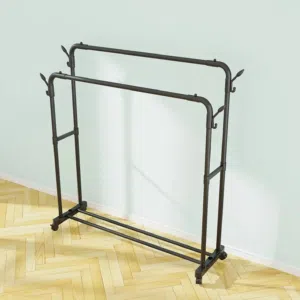 ستاند تعليق ملابس معدني يتحمل أوزان 25kg  سهل التركيب و النقل