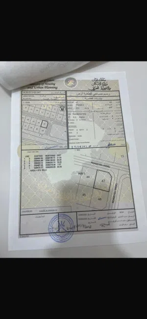 أرض للبيع في الجبل الاخضر