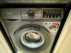 New Impex 8 Kg Front Load Washing Machine 1200 RPM BLDC Inverter Motor 11 Wash Programs