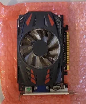 كارت شاشة 1050ti بس بالفحص يقرة gtx 550ti