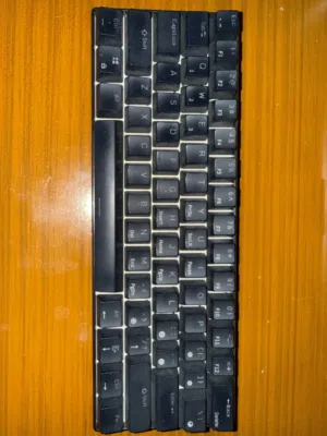Royal kludge 60% mechanical  كيبورد keyboard. Bluetooth and usb c