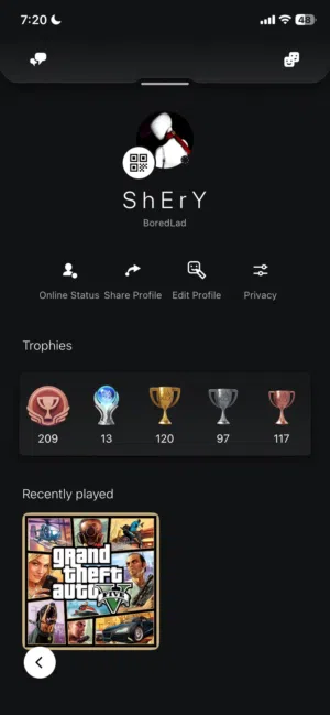 حساب قراند نسخه ps4 للبيع