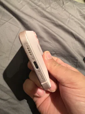Pink iPhone 15 128GB  Dual Physical SIM, 9/10 Condition, Slightly Dented Corner, 88% Battery Health