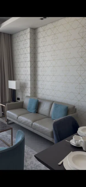 Italian leather three-seater