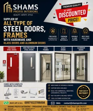 All type of Door , frame