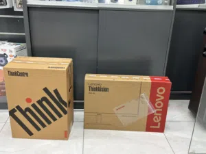 كومبيوتر ThinkCentre + شاشة Think جديد