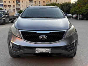 كيا سبورتاج 2015 فل اوبشن لون رصاصي محرك 24 gdi