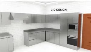 مطابخ استانلس استيل خزاين و مغاسل stainless steel kitchen cabinets and sinks