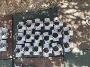 وصلات حديد انش ونص مفف و كواع وتي لتفصيل برك طابات و نطاطات ترامبولين و سوفت بلي مناطق العاب