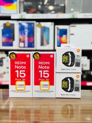 REDMI NOTE 15 PRO PLUS 5G 12/512GB شاومي نوت 15 برو بلس 5 جي 512 جيجا 12 رام جديد