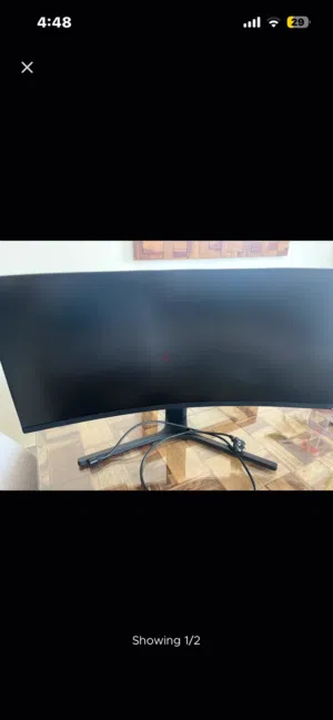 4K resolution gaming monitor 34Inch curved. 144Hz.