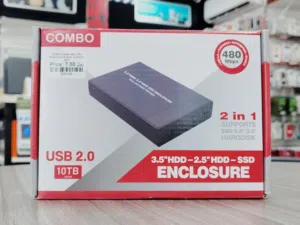 Brand New Hard Disk Enclosure in Oman Dual compatibility USB 2.0