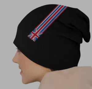 Union Jack UK-gorros de punto con bandera británica para hombre y mujer, gorro cálido de invierno, g