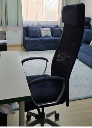 Used IKEA MARKUS Office chair with armrests black color