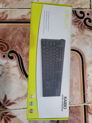 كسبورد USB من شركه DElux السعر 25 ريال سعودي الحاله ممتازه جديد