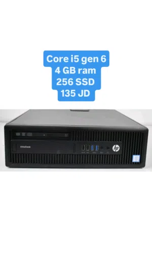 core i5 gen 6 4r GB ram 256 SSD